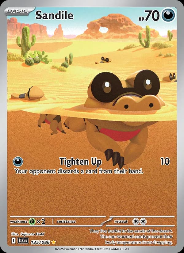 Sandile card in English