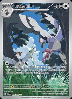Tranquill card in English