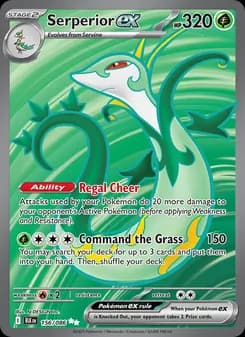 Serperior ex card in English