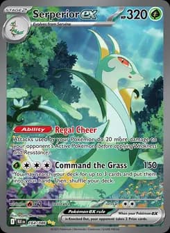 Serperior ex card in English