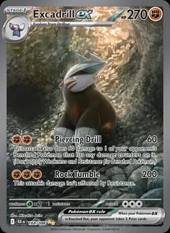 Excadrill ex card in English