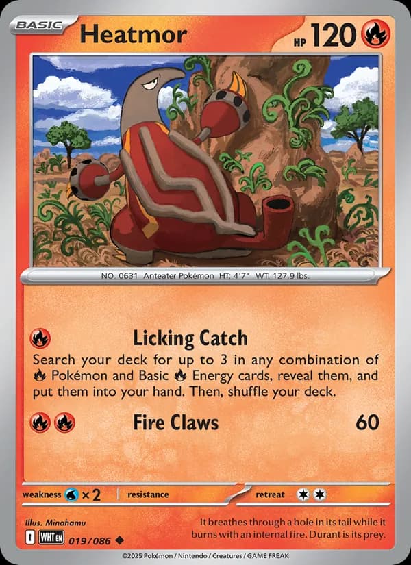 Heatmor card in English