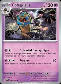 Cofagrigus card in English