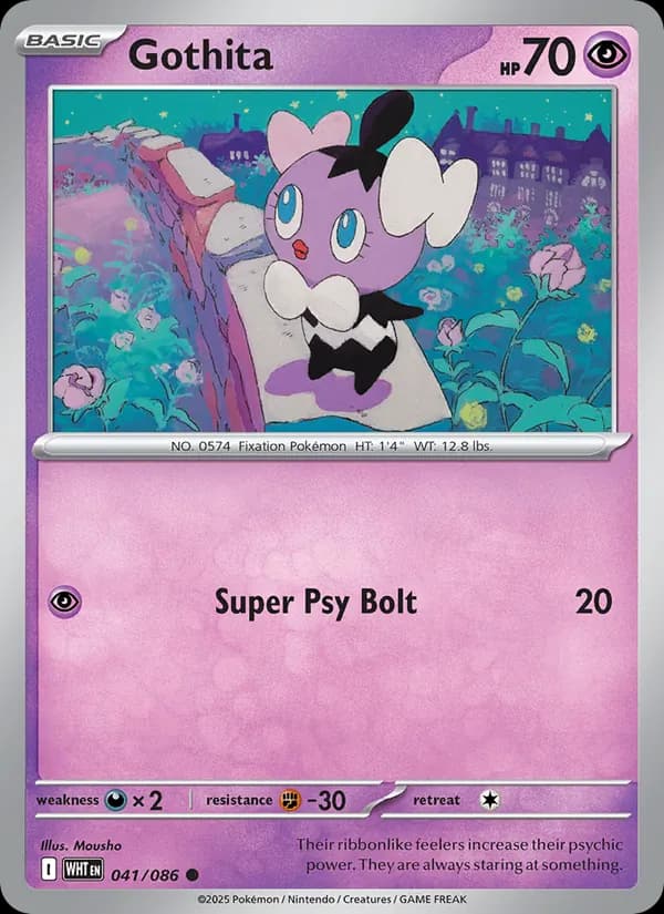 Gothita card in English