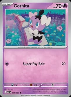 Gothita card in English