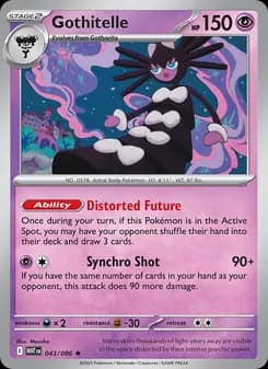 Gothitelle card in English