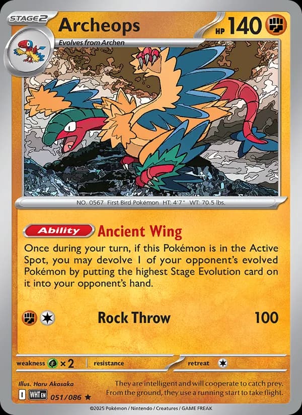 Archeops card in English