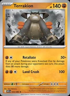Terrakion card in English