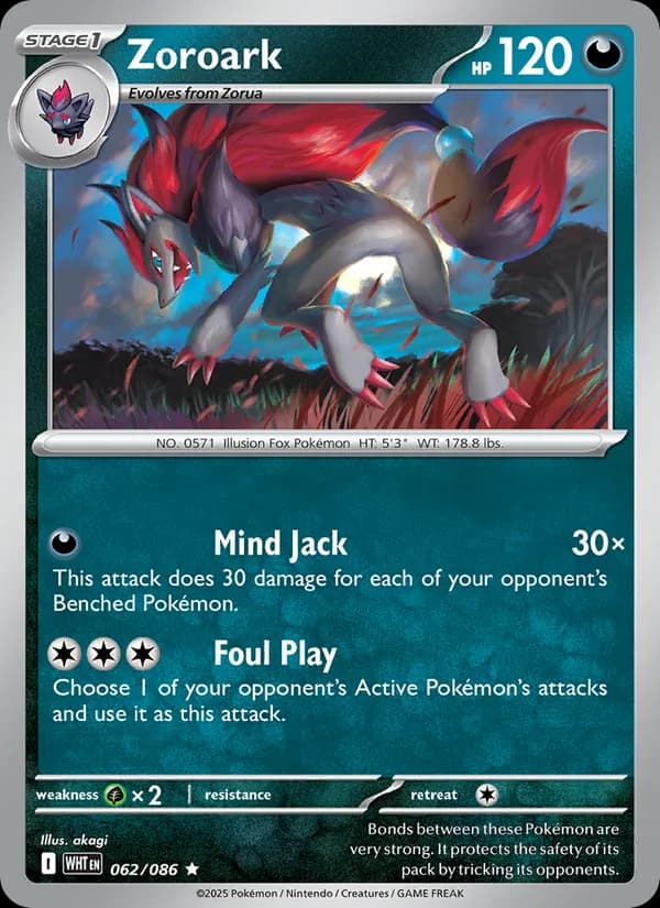 Zoroark card in English