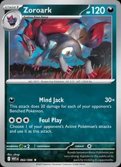 Zoroark card in English
