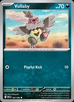 Vullaby card in English