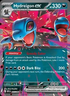 Hydreigon ex card in English