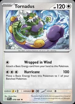 Tornadus card in English