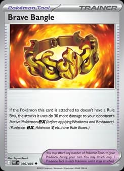 Brave Bangle card in English