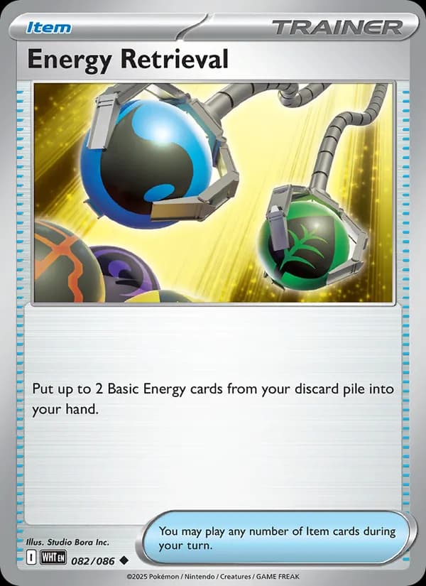 Energy Retrieval card in English
