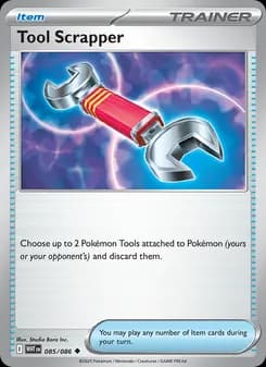 Tool Scrapper card in English