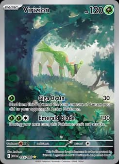 Virizion card in English