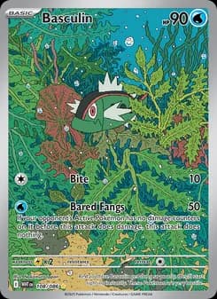 Basculin card in English