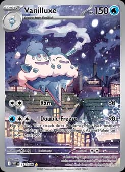 Vanilluxe card in English