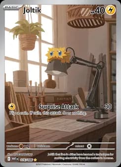 Joltik card in English