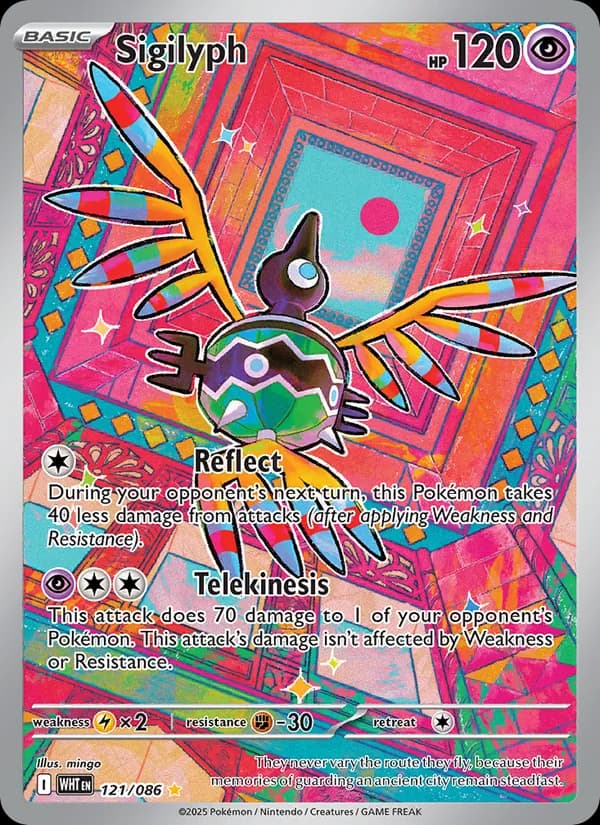 Sigilyph card in English