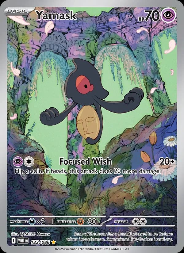 Yamask card in English