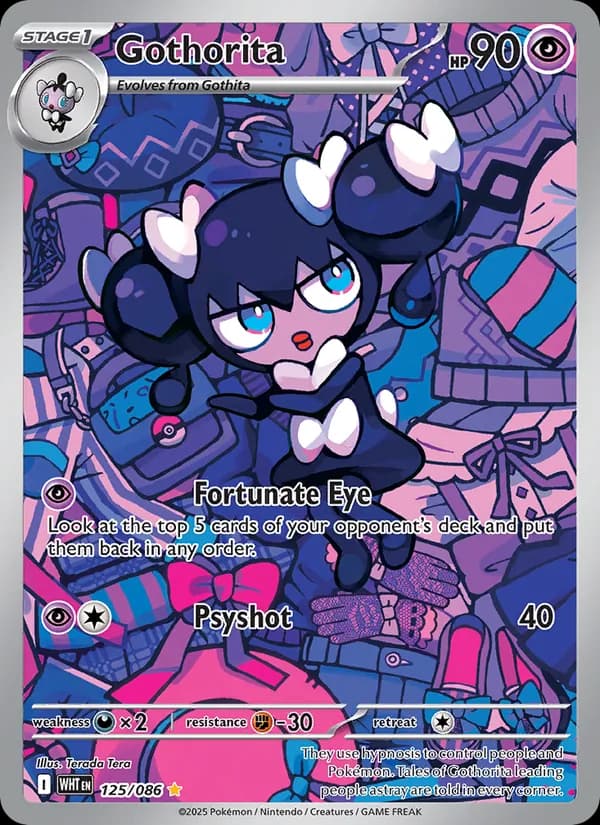 Gothorita card in English