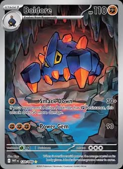 Boldore card in English