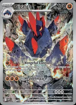 Gigalith card in English