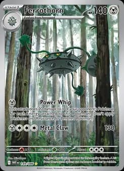 Ferrothorn card in English