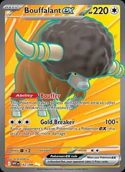 Bouffalant ex card in English