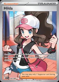 Hilda card in English