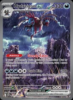 Hydreigon ex card in English