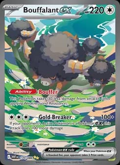 Bouffalant ex card in English