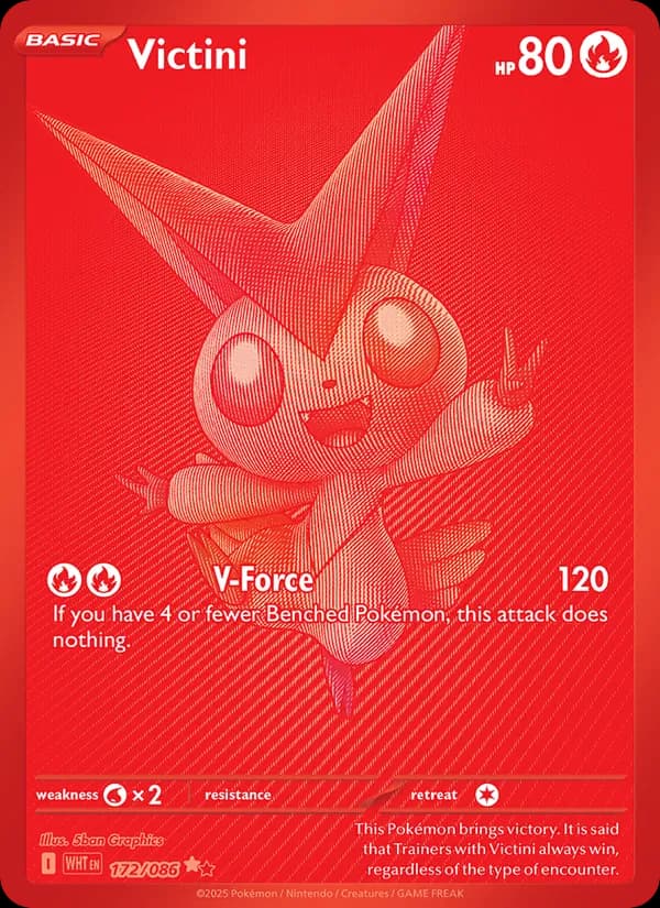 Victini card in English