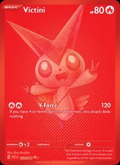 Victini card in English