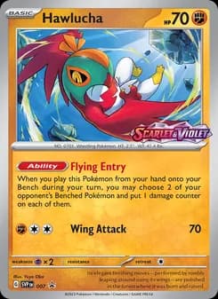 Hawlucha card in English