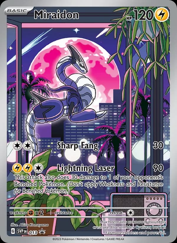 Miraidon card in English