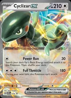 Cyclizar ex card in English