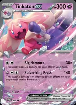 Tinkaton ex card in English