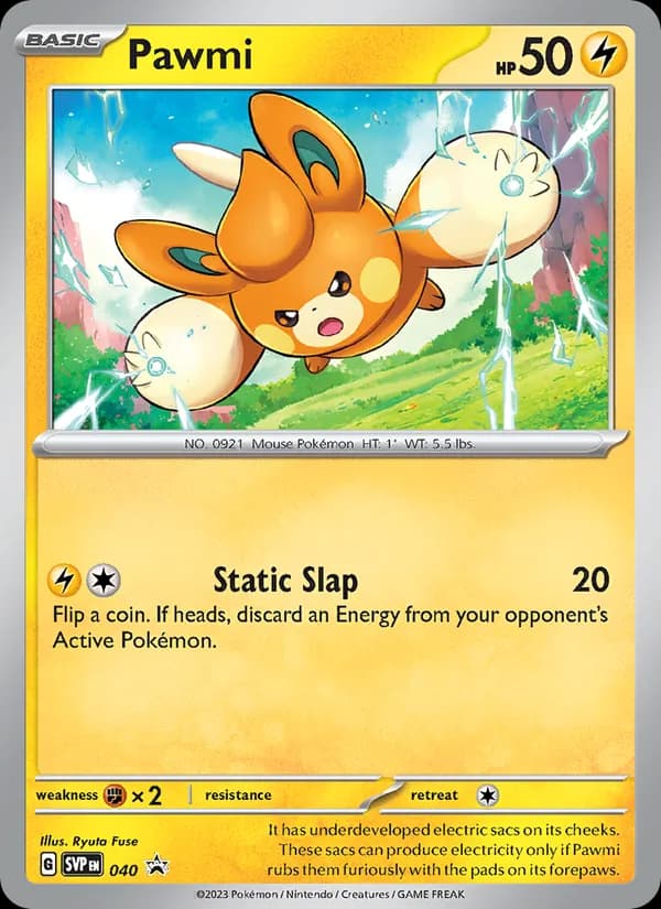 Pawmi card in English