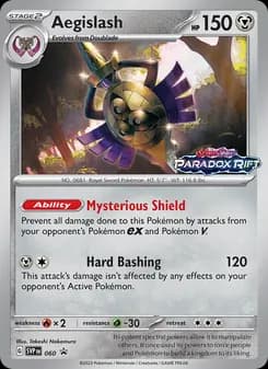 Aegislash card in English