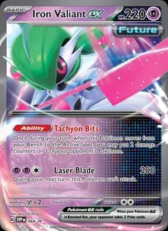 Iron Valiant ex card in English