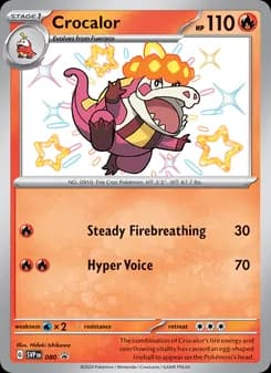 Crocalor card in English