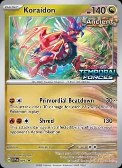 Koraidon card in English