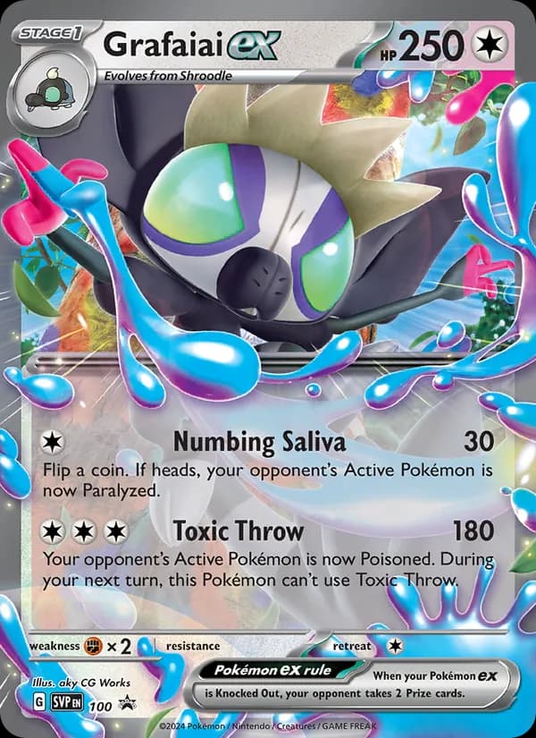 Grafaiai ex card in English