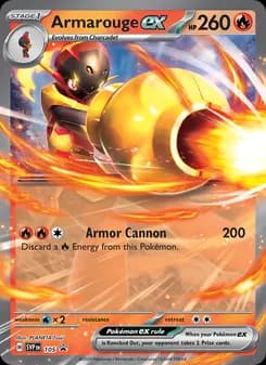 Armarouge ex card in English