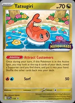Tatsugiri card in English