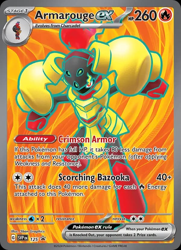 Armarouge ex card in English