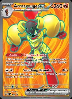 Armarouge ex card in English